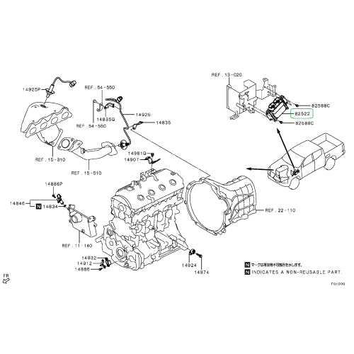 Electrical control for Mitsubishi Triton, GLS(4WD,DOUBLE CAB),5M/T LHD