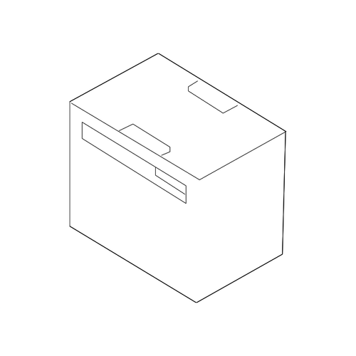 NISSAN 24431-6GW0A Genuine Battery Cover