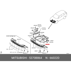 MITSUBISHI 5370B864
