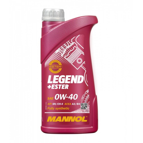 Mannol Legend +Ester SAE 0W-40 Api SM/CF Fully Synthetic 1 Lite