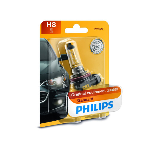 Philips H8 Halogen Headlight Bulb 12360B1