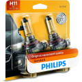 Philips H11 Standard Halogen Headlight Bulb - 2 Pack