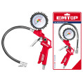 AIR TIRE INFLATING GUN 8.5BAR(123PSI) EASGT8501 EMTOP