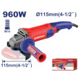 ANGLE GRINDER 960W VOLTAGE:220-240V~50/60HZ SPEED:12000RPM DISC DIAMETER:115MM EAGR09683 EMTOP