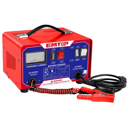 BATTERY CHARGER VOLTAGE:12/24 CURRENT:9/4 EFCR16011 EMTOP