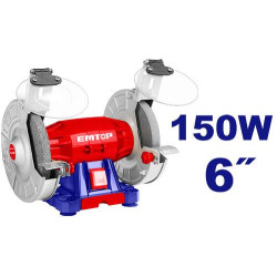 BENCH GRINDER 150W VOLTAGE;220-240V~50HZ SPEED:2950RPM EBGR61501 EMTOP