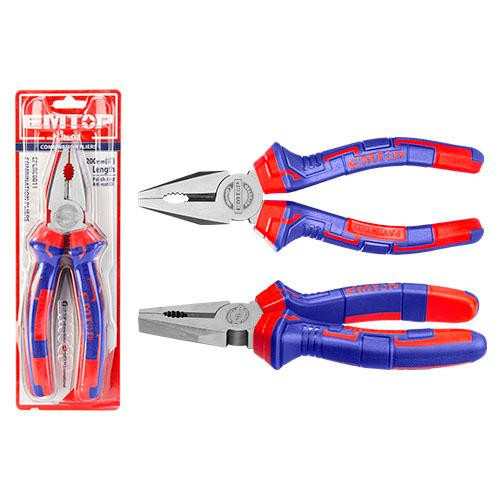 COMBINATION PLIERS SIZE:6''/160MM TWO COLOR HANDLE EPLRC0611 EMTOP