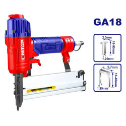 COMBO BRAD NAILER 2 IN 1CAPACITY:100Pcs STAPLE CROWN:7.5MM ECBN504001 EMTOP