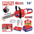 CORDLESS CHAIN SAW 16'' 40V  14.5M/S ELGA401682 EMTOP