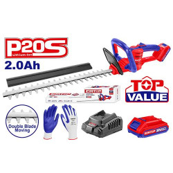 CORDLESS HEDGE TRIMMER 20V SPEED 2800SPM ELHT204611 EMTOP