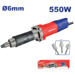 DIE GRINDER 550W VOLTAGE:220-240V~50/60HZ SPEED:29000RPM EDGD5501 EMTOP