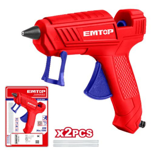 GLUE GUN 20W(100W) VOLTS:220-240V~50/60HZ CAPACITY:15-22G/MIN EGGU1401 EMTOP