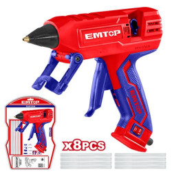 GLUE GUN 30W(220W) VOLTAGE:220-240V~50/60HZ CAPACITY:20-30G/MIN EGGU3001 EMTOP