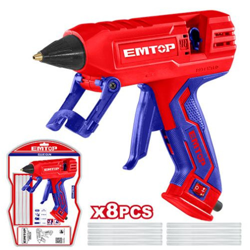 GLUE GUN 30W(220W) VOLTAGE:220-240V~50/60HZ CAPACITY:20-30G/MIN EGGU3001 EMTOP