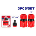 HOSE QUICK CONNECTORS 3PCS SET EQCS11231 EMTOP