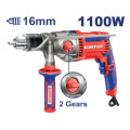 IMPACT DRILL 1100W VOLTAGE:220-240~50/60HZ SPEED:1200RPM/0-3000RPM EMDL21101 EMTOP