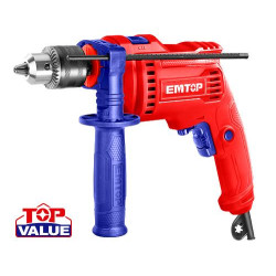 IMPACT DRILL 680W VOLTAGE:220-240~50/60HZ SPEED:0.3000RPM EMDL0681 EMTOP