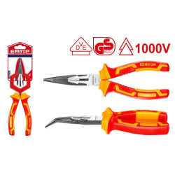 INSULATED BENT NOSE PLIERS SIZE:8''/200 EPLRB0831 EMTOP