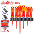 INSULATED SCREWDRIVER 6PCS/SET ESSTJS061 EMTOP