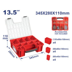 PLASTIC ORGANIZER SIZE:345MM*280MM*70MM EMTB1311 EMTOP