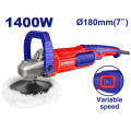 POLISHER 1400W VOLTAGE:220-240V~50/60HZ SPEED:1500-3600RPM PAD DIAMETER:180MM EAPR1402 EMTOP