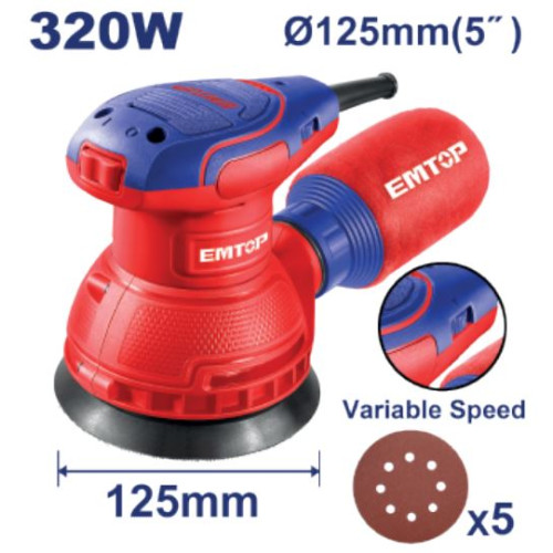 ROTARY SANDER 320W  EFSR23206 EMTOP