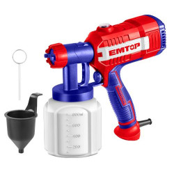 SPRAY GUN 450W VOLTAGE:220-240V~50/60HZ FLOE:550ML/MIN ESGN35001 EMTOP