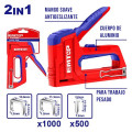 STAPLE GUN 2 IN 1 WIRE:1.2MM CROWN:11.3MM LENGTH:4-14MM ESGU3001 EMTOP