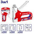 STAPLE GUN 3 IN 1 WIRE:1.2MM CROWN:11.3MM LENGTH:4-14MM ESGU1001 EMTOP