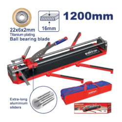 TILE CUTTER LENGTH:1200MM SIZE:22X6X2MM 16MM ETCR1206 EMTOP
