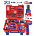 TOOL SET 96PCS SPEED 0.750RPM  CAPACITY:0.8-10MM EEDK09601 EMTOP
