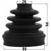 boot inner cv joint kit 88x94x26