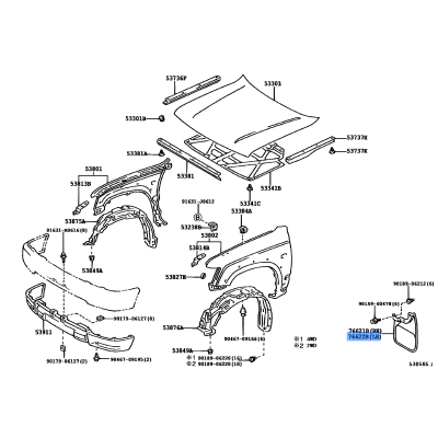 Fr Mud Flap Lh
