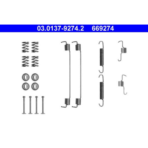 Attachment,Pad-Rear, 03013792742, ATE