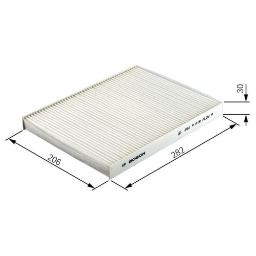 BOSCH 1987432300 Cabin Air Filter