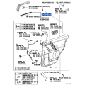 TOYOTA 4Runner GX460 Left Rear Door Belt Weatherstrip 2010-2023