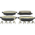 pad kit, disc brake, rear - kit