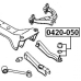 Ball joint rear arm