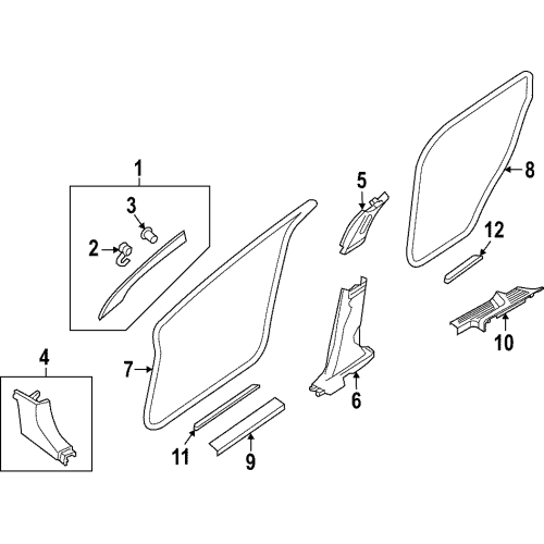 Welt-Body Side,Front Lh