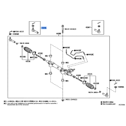 Tie Rod End Toy Prado Grj150, 4Runner 05/15