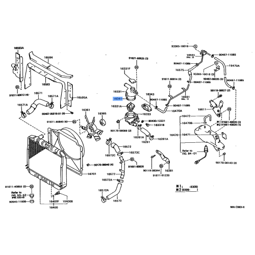 Gasket Water Outlet