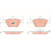 Brake Pad Set 20Mm E39/5Sr