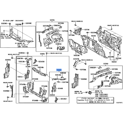 LEX SUPPORT SUB ASSY