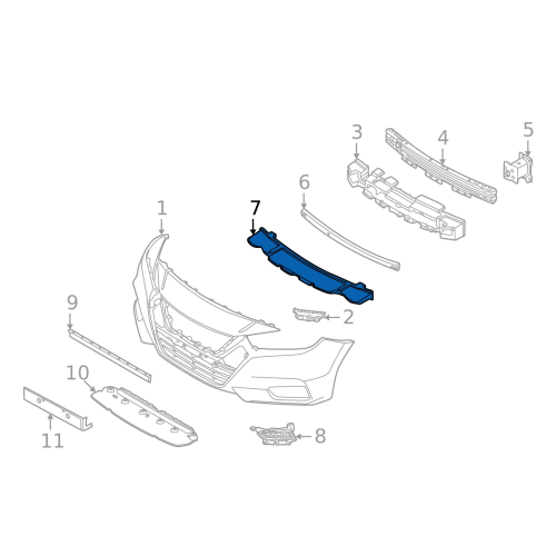Shock Absorber-Front Bump
