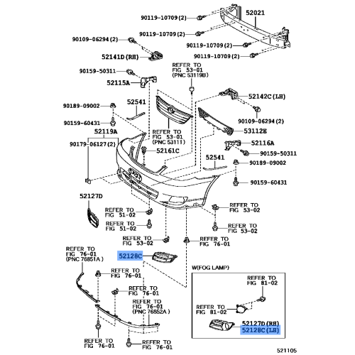 Fr Bumper Hole Lh
