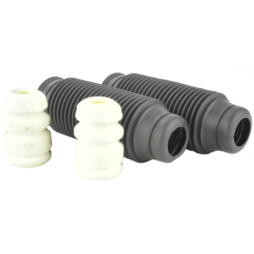 Boot with jounce bumper front shock absorber kit