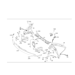 Radiator Support Db X204/Glk