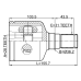 inner cv joint left 28x36.2x31