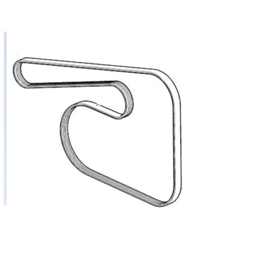 GENERAL MOTORS 12664598 V-Ribbed Serpentine Belt