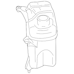 BMW 17132284600 Genuine Coolant Expansion Tank